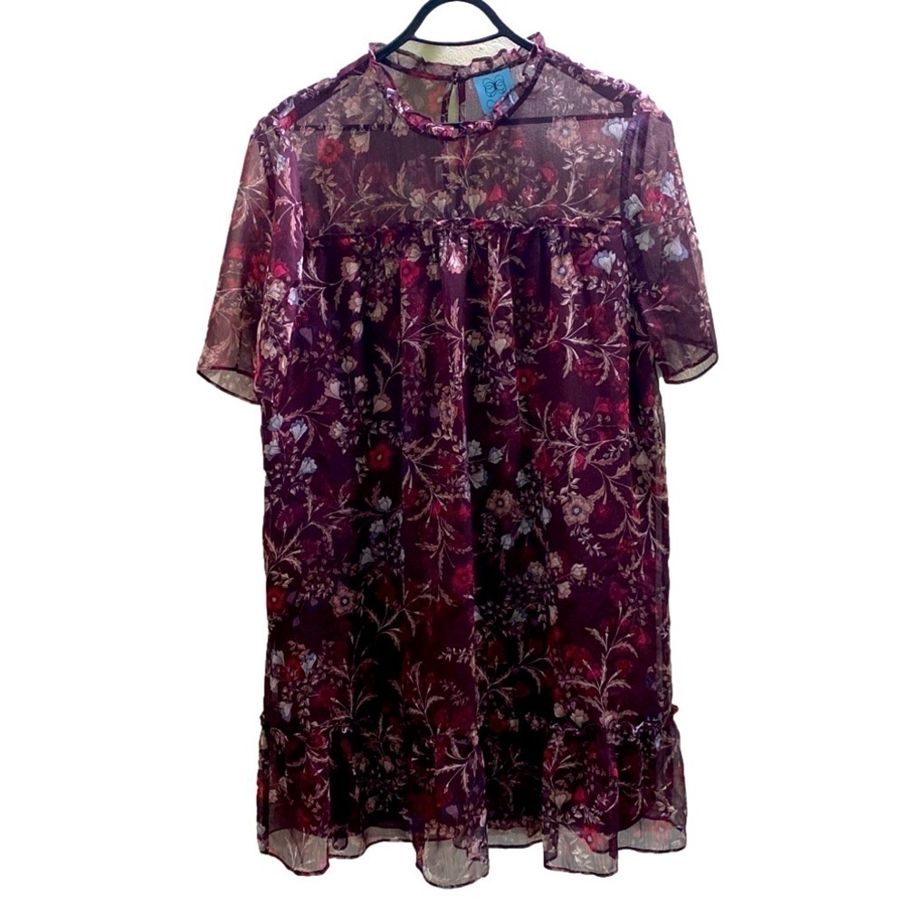 Cece Women Red Casual Dress M